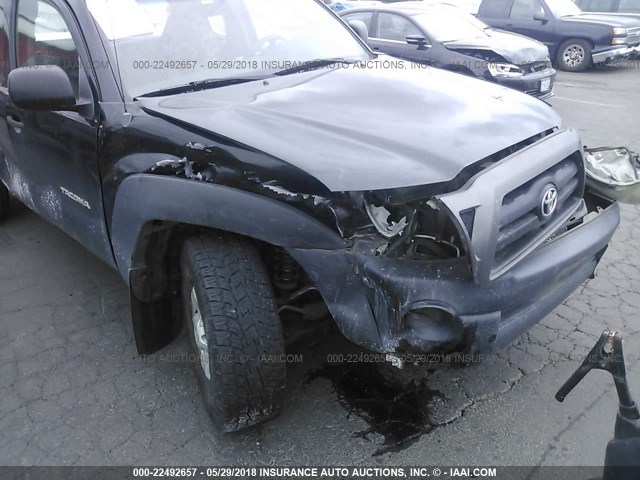 5TEUU42N08Z531202 - 2008 TOYOTA TACOMA ACCESS CAB Սև լուսանկար 6