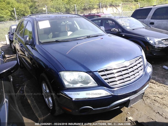 2A4GF68476R825517 - 2006 CHRYSLER PACIFICA TOURING BLUE photo 1