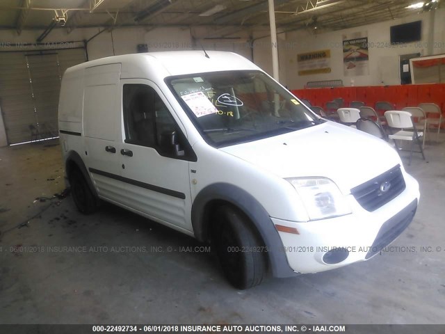 NM0LS7DNXBT064759 - 2011 FORD TRANSIT CONNECT XLT WHITE photo 1