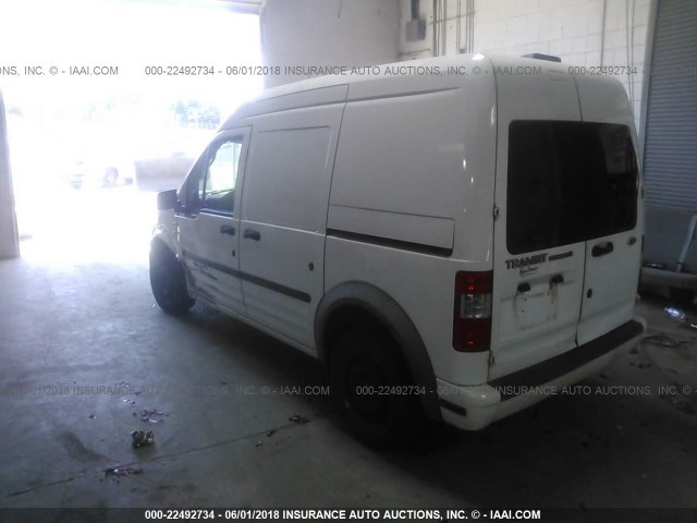 NM0LS7DNXBT064759 - 2011 FORD TRANSIT CONNECT XLT WHITE photo 3