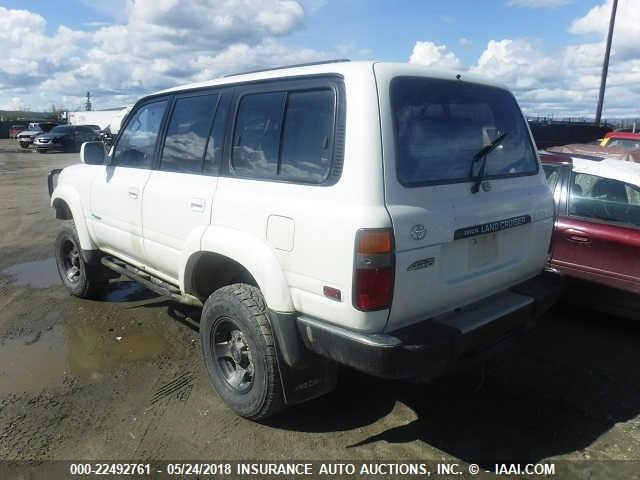 JT3DJ81W6P0032336 - 1993 TOYOTA LAND CRUISER DJ81 WHITE photo 3