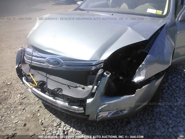 3FAFP08196R219749 - 2006 FORD FUSION SEL GREEN photo 6