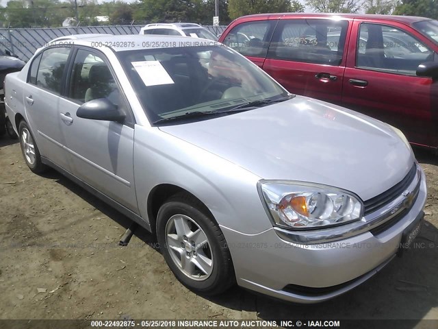 1G1ZT54854F187551 - 2004 CHEVROLET MALIBU LS SILVER photo 1