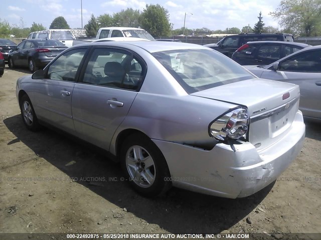1G1ZT54854F187551 - 2004 CHEVROLET MALIBU LS SILVER photo 3