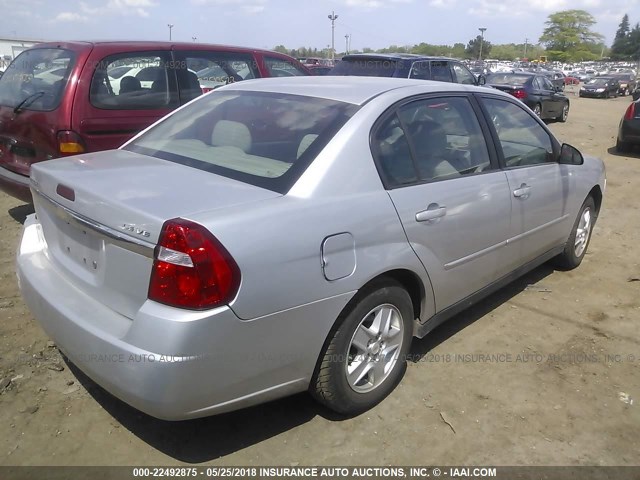 1G1ZT54854F187551 - 2004 CHEVROLET MALIBU LS SILVER photo 4