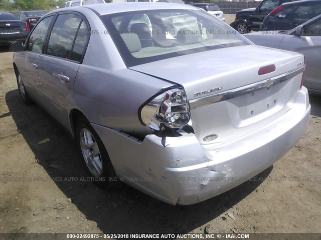 1G1ZT54854F187551 - 2004 CHEVROLET MALIBU LS SILVER photo 6