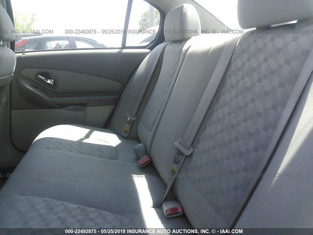 1G1ZT54854F187551 - 2004 CHEVROLET MALIBU LS SILVER photo 8