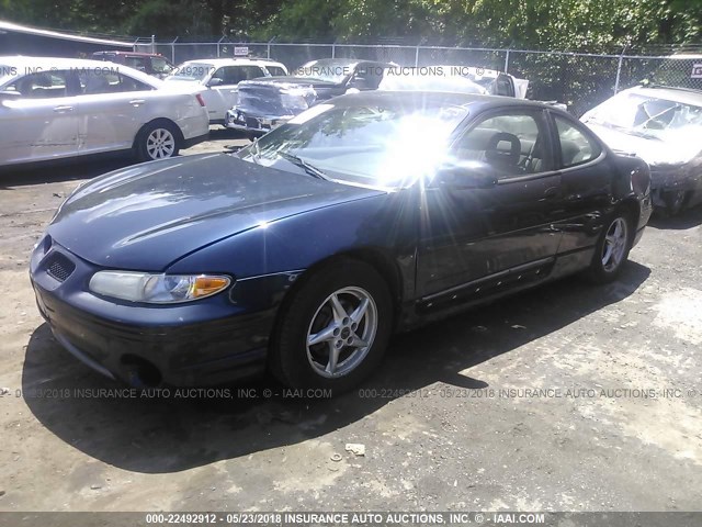 1G2WP12K52F164746 - 2002 PONTIAC GRAND PRIX GT Dark Blue photo 2