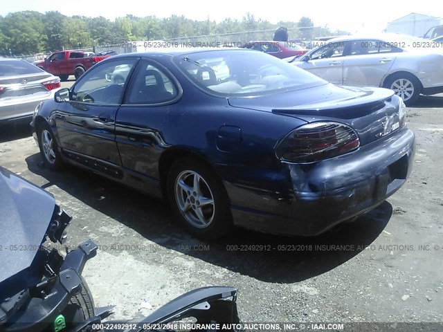 1G2WP12K52F164746 - 2002 PONTIAC GRAND PRIX GT Dark Blue photo 3