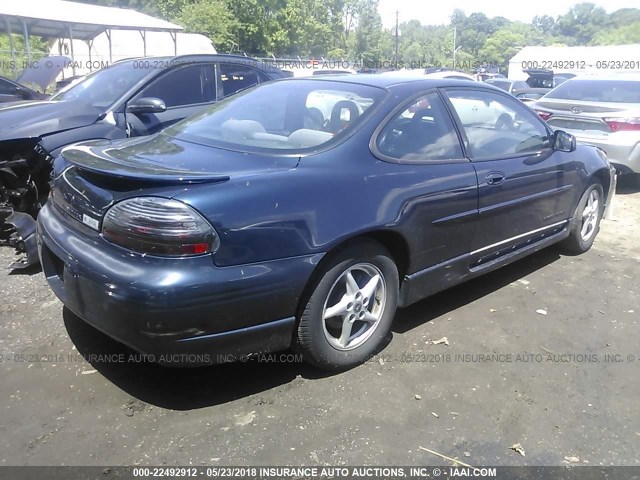 1G2WP12K52F164746 - 2002 PONTIAC GRAND PRIX GT Dark Blue photo 4