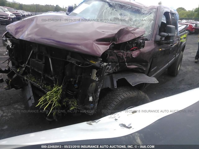 1GCGK29U71Z144846 - 2001 CHEVROLET SILVERADO K2500 BURGUNDY photo 2