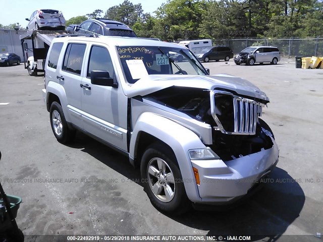 1J4PN2GK9BW566767 - 2011 JEEP LIBERTY SPORT SILVER photo 1