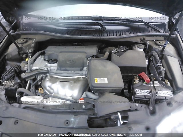 4T1BF1FK8GU175729 - 2016 TOYOTA CAMRY LE/XLE/SE/XSE BLACK photo 10