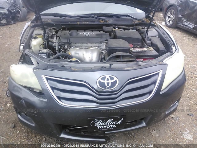 4T4BF3EK5AR007105 - 2010 TOYOTA CAMRY SE/LE/XLE 灰色 照片 10