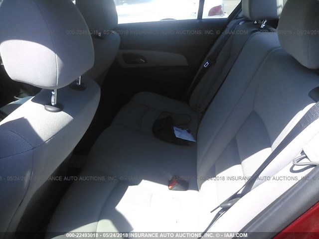 1G1PK5SC9C7287744 - 2012 CHEVROLET CRUZE ECO წითელი ფოტო 8