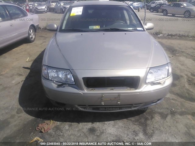 YV1TS92DX31305123 - 2003 VOLVO S80 SILVER photo 6