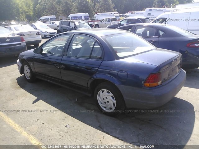 1G8ZF5286XZ207787 - 1999 SATURN SL Dark Blue photo 3