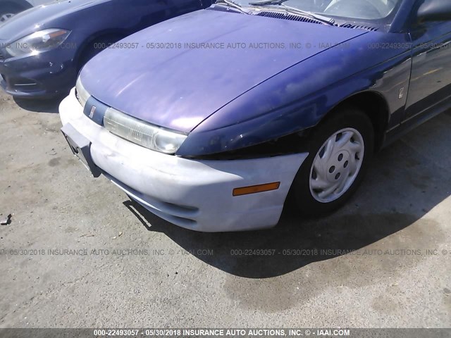 1G8ZF5286XZ207787 - 1999 SATURN SL Dark Blue photo 6