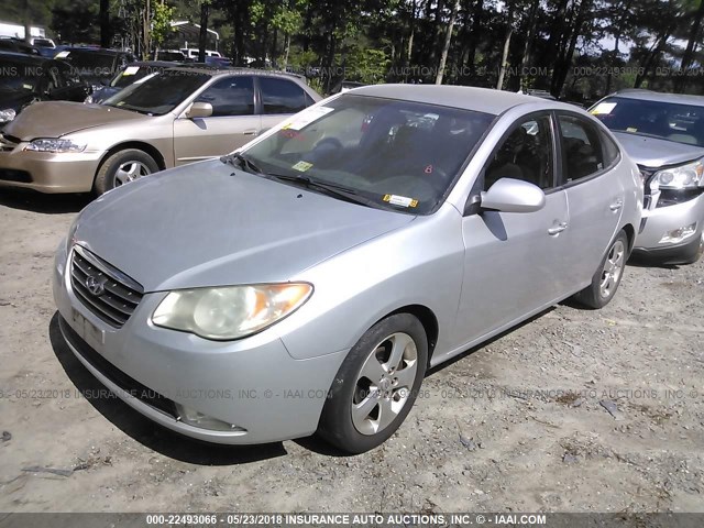 KMHDU46D59U653934 - 2009 HYUNDAI ELANTRA GLS/SE SILVER photo 2