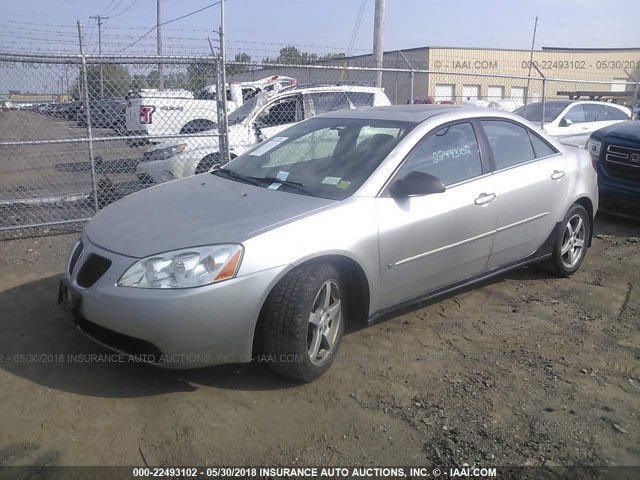 1G2ZG58N674150315 - 2007 PONTIAC G6 SE SILVER photo 2