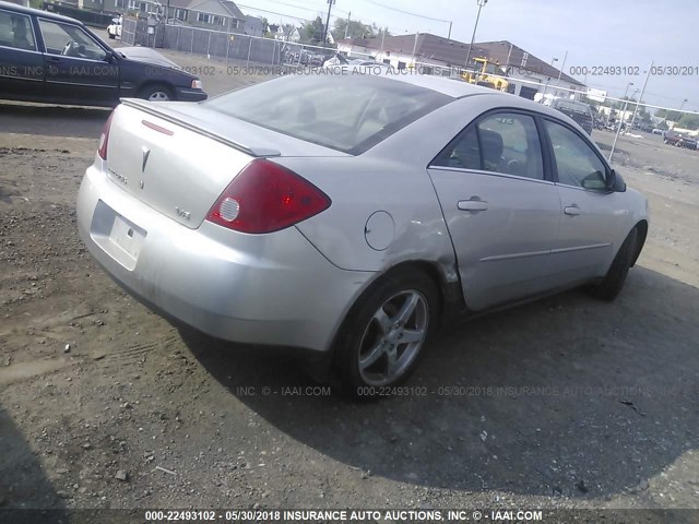 1G2ZG58N674150315 - 2007 PONTIAC G6 SE SILVER photo 4