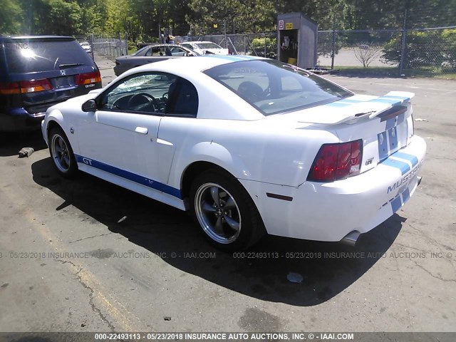 1FAFP42X34F175083 - 2004 FORD MUSTANG GT WHITE photo 3