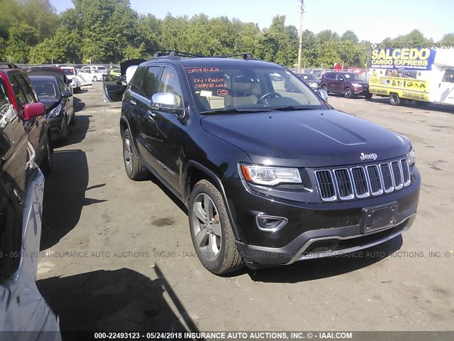 1C4RJFBM5EC315826 - 2014 JEEP GRAND CHEROKEE LIMITED BLACK photo 1