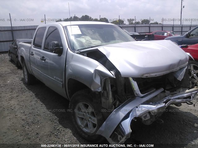 3GTRKVE32AG125547 - 2010 GMC SIERRA K1500 SLE SILVER photo 1