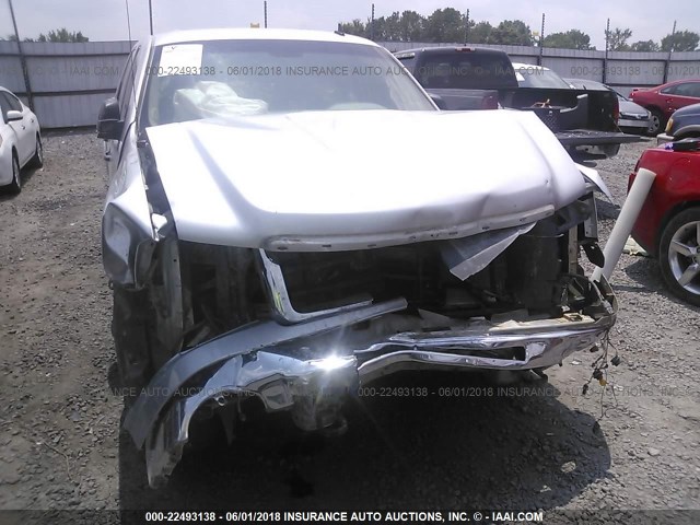 3GTRKVE32AG125547 - 2010 GMC SIERRA K1500 SLE SILVER photo 6