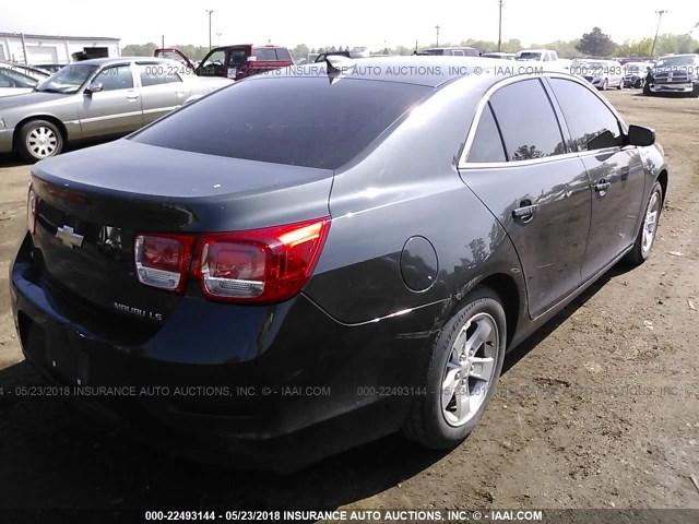 1G11B5SL7FF241362 - 2015 CHEVROLET MALIBU LS GRAY photo 4