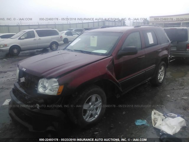1J8GR48K17C513924 - 2007 JEEP GRAND CHEROKEE LAREDO/COLUMBIA/FREEDOM 红色 照片 2