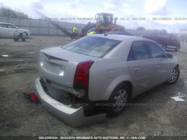 1G6DP577270189518 - 2007 CADILLAC CTS HI FEATURE V6 GOLD photo 4