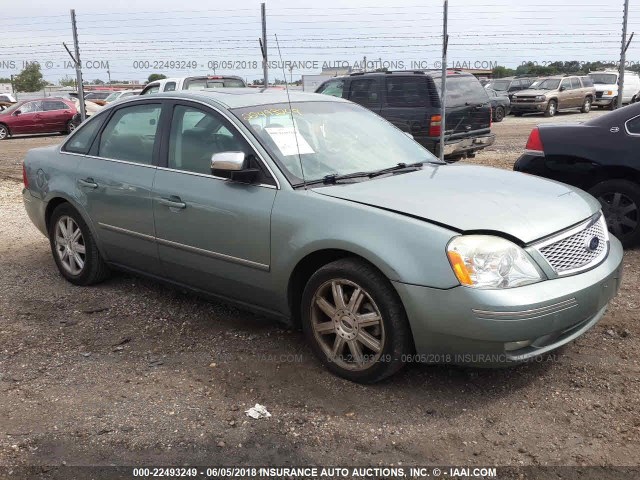 1FAHP25185G111864 - 2005 FORD FIVE HUNDRED LIMITED GREEN photo 1