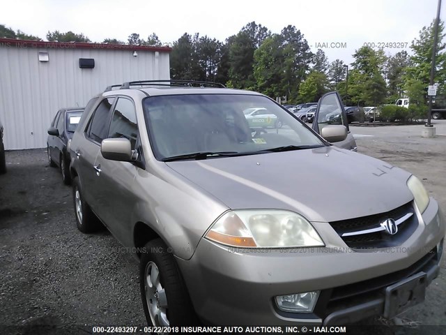 2HNYD18293H505855 - 2003 ACURA MDX GOLD photo 6