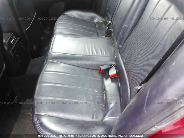 1LNHM87A45Y648031 - 2005 LINCOLN LS Qırmızı foto 8