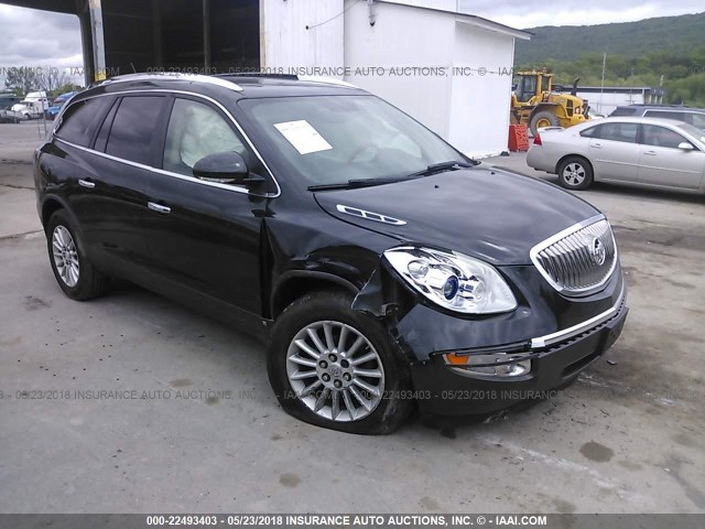 5GAER23718J245705 - 2008 BUICK ENCLAVE CXL BLACK photo 1