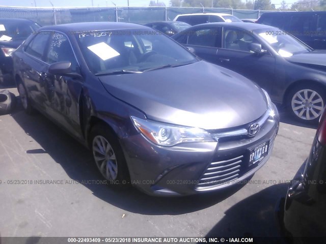 4T1BF1FK5GU590488 - 2016 TOYOTA CAMRY LE/XLE/SE/XSE GRAY photo 1