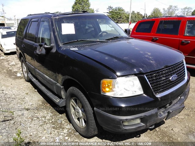 1FMFU16L13LC58192 - 2003 FORD EXPEDITION XLT BLACK photo 1