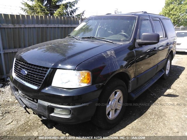 1FMFU16L13LC58192 - 2003 FORD EXPEDITION XLT BLACK photo 2