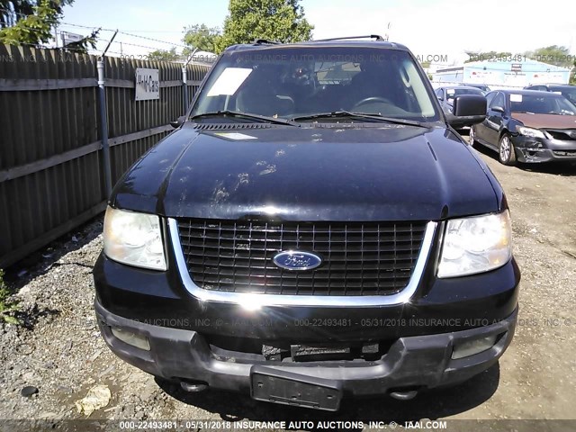 1FMFU16L13LC58192 - 2003 FORD EXPEDITION XLT BLACK photo 6