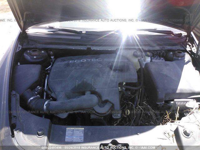 1G1ZC5EB2A4108421 - 2010 CHEVROLET MALIBU 1LT 黑色 照片 10