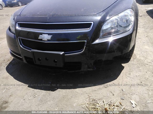 1G1ZC5EB2A4108421 - 2010 CHEVROLET MALIBU 1LT 黑色 照片 6