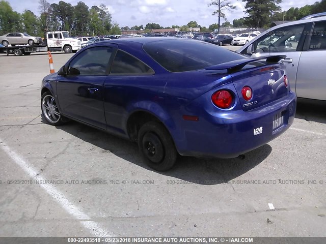 1G1AK15FX77202761 - 2007 CHEVROLET COBALT LS BLUE photo 3