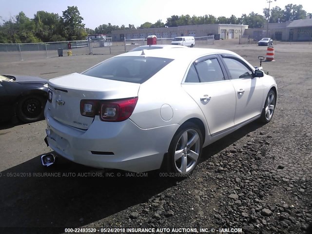 1G11J5SX5EF242594 - 2014 CHEVROLET MALIBU LTZ Ağ foto 4