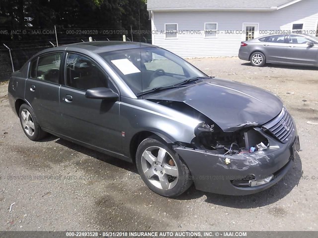 1G8AL58F96Z192907 - 2006 SATURN ION LEVEL 3 GRAY photo 1
