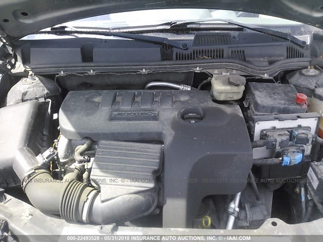 1G8AL58F96Z192907 - 2006 SATURN ION LEVEL 3 GRAY photo 10