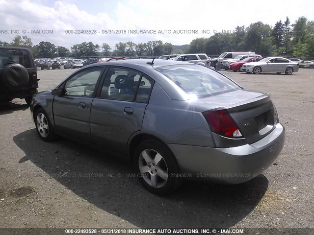 1G8AL58F96Z192907 - 2006 SATURN ION LEVEL 3 GRAY photo 3