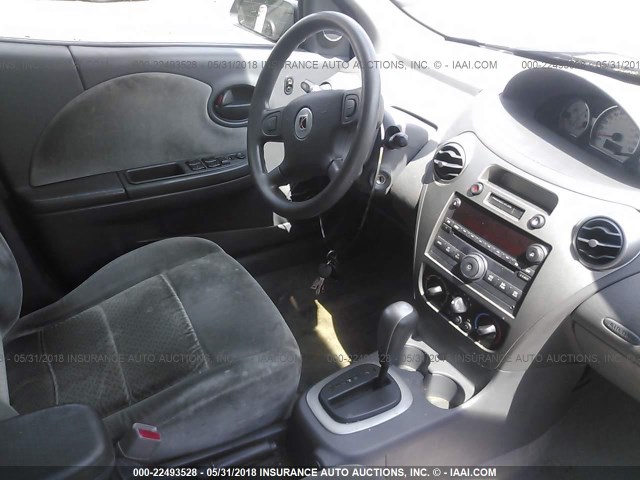 1G8AL58F96Z192907 - 2006 SATURN ION LEVEL 3 GRAY photo 5