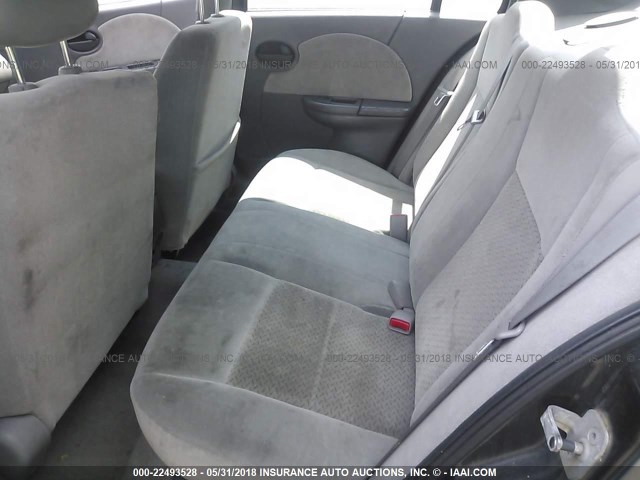1G8AL58F96Z192907 - 2006 SATURN ION LEVEL 3 GRAY photo 8