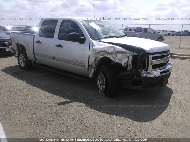 3GCPCREA4BG353612 - 2011 CHEVROLET SILVERADO C1500  LS SILVER photo 1